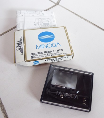 Minolta 7000i einstellscheibe - minolta,