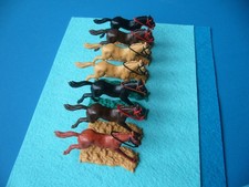 Timpo 7 Pferde für Cowboys - Mexikaner - Indianer - Soldaten - Kavallerie -