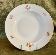 "50 JAHRE" ZEH SCHERZER BAVARIA PORZELLAN - SUPPEN - TELLER GOLDRAND Ø 24,5 cm