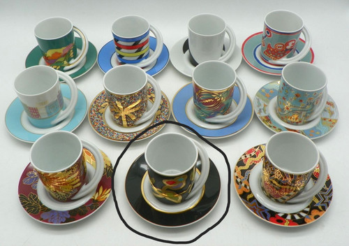 Espressotasse mit untertasse - espressotasse,