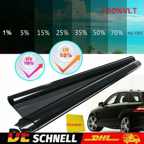 Vlt scheibenfolie - 1-50%vlt,