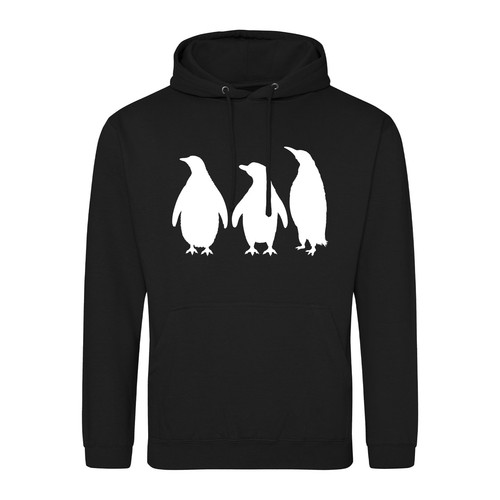 Unisex hoodie pinguine - unisex,