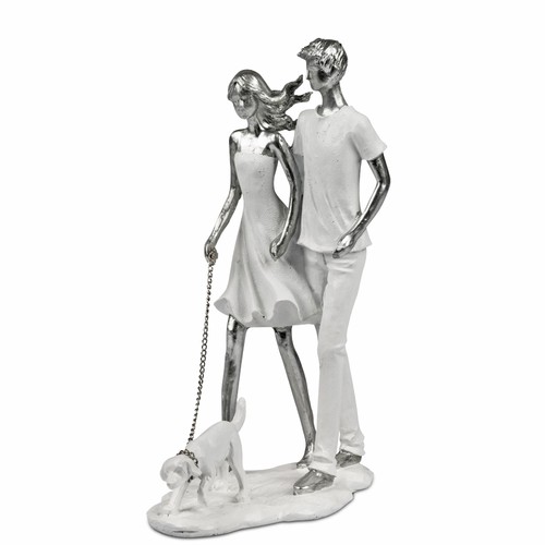 Dekofigur skulptur paar - dekofigur,, mit