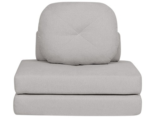 Bodensofa aus stoff grau - aus,