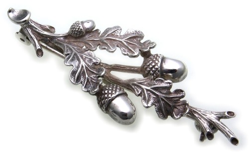 Brosche echt silber - silber, 925