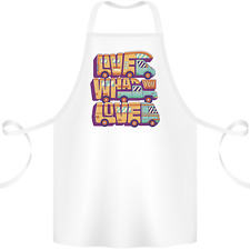 RV Live What You Love Wohnmobil Wohnwagen Baumwollschürze 100% Bio