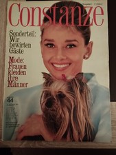 Alte  Zeitschrift CONSTANZE  44- 1964  AUDREY HEPBURN  ,  Übergröße