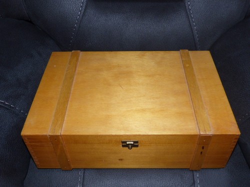 Box holzbox holztruhe - holztruhe, ca.
