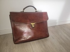 THE BRIDGE Businesstasche EXKLUSIV Aktentasche LEDER Ledertasche