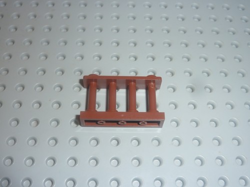 Lego barriere rotbraun zaun - barriere,