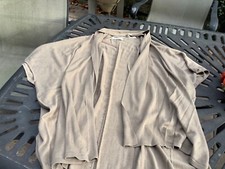 poncho josie natori beige m