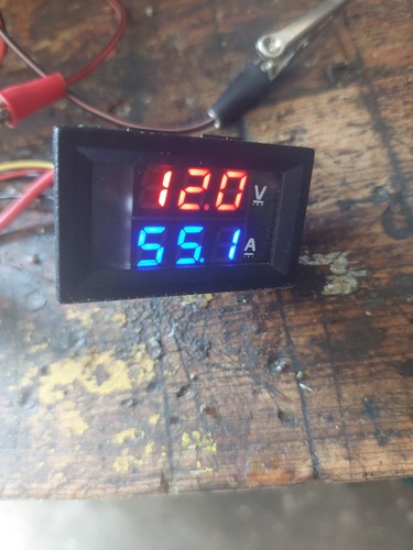 Digital volt ampere meter - dc,