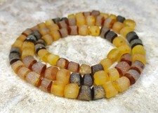 Bernstein Halskette multicolor