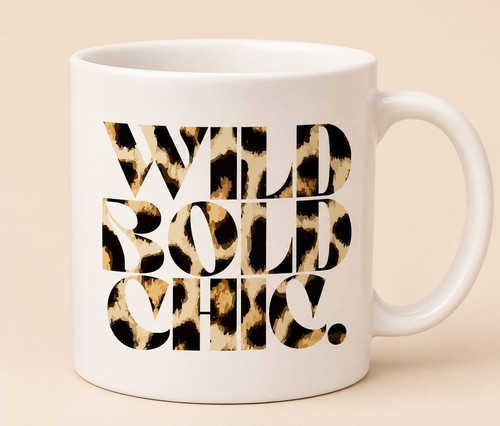 Wild bold chic - chic, becher
