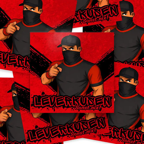 100x leverkusen aufkleber - 100x, aufkleber/