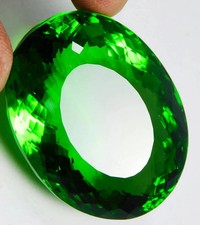Natürliches Grün Topas Oval