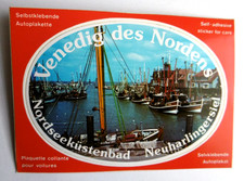 Souvenir-Aufkleber Neuharlingersiel Nordsee Venedig des Nordens Esens Wittmund