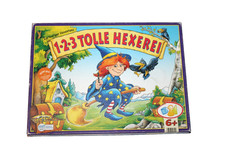 1-2-3 Tolle Hexerei - für 2-4 feurige Hexen - Brettspiel - ab 6 - vollständig