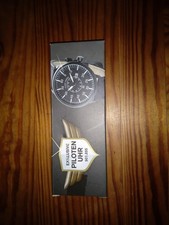 Pilotenuhr Herren Mit Datum Elegant Flieger Uhr Spritzwasser geschützt