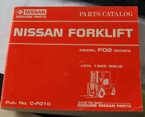 Nissan f02 gabelstapler - nissan,