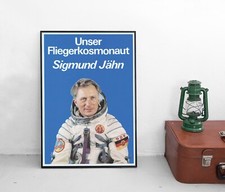 Poster DDR Flieger-Kosmonaut