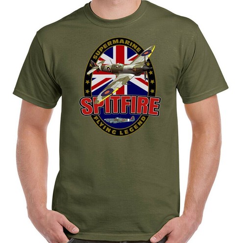 Spitfire shirt flying - spitfire,