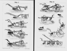 Pflüge Pflug Rajolpflug