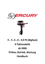 Mercury Außenborder von 2,5 - 3,5 PS 4-Takt ab 2008 Handbuch