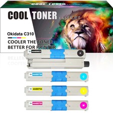 4er Set Toner XXL für OKI C