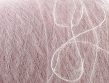 109€/kg 100g Weiche Lace Wolle KID MOHAIR 60%Kid Mohair 10%Merino 500m/50g