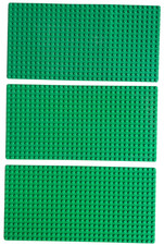 3x Lego Rasen Wiese  Platten