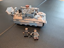 Klemmbaustein Bergepanther, Bergepanzer, mit 2 Figuren MOCs