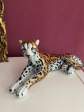 Vintage Leopard Porzellan