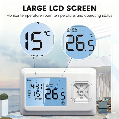 Digital thermostat regler - digital,