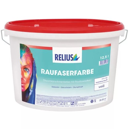 Relius raufaserfarbe wandfarbe - relius,