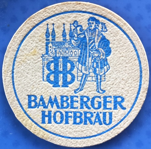 Alter bierdeckel bamberger - alter,