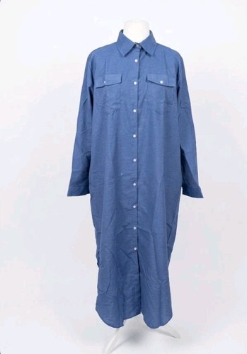 Jeanskleid kleid lang 4xl - kleid,