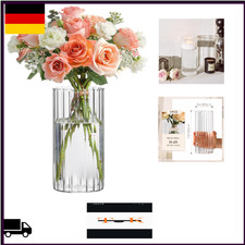 Glasvase Zylinder 20 cm Hoch