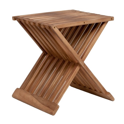 Teak beistelltisch step - beistelltisch,
