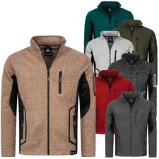 Rock creek herren fleecejacke - rock,