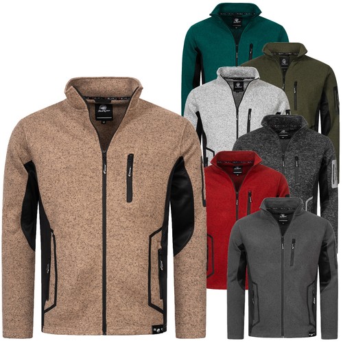 Rock creek herren - rock, fleecejacke
