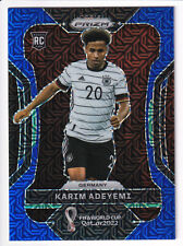 2022 Panini Prizm FIFA World Cup - Karim Adeyemi RC - Germany - Blue Mojo /75