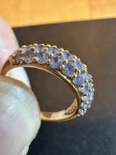 585 Gold Tansanit Ring Größe