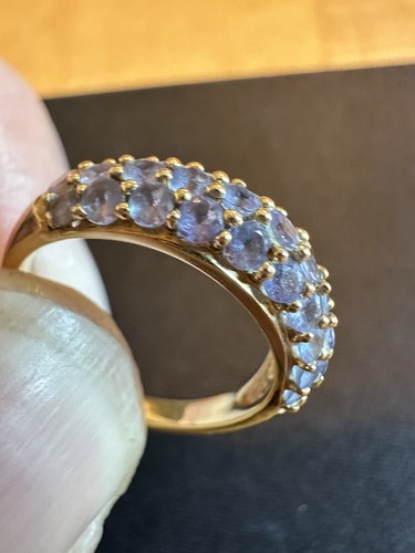 585 gold tansanit - tansanit, größe