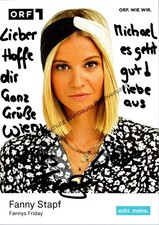 Original Autogramm Fanny Stapf