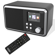 Digitales WLAN Internet Radio XORO DAB 300 IR Mit 2.4“ Zoll Farbdisplay, Podcast