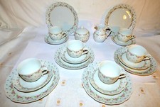 Kaiser Romantica Marseille Kaffee Service 20 tlg. Blumen Rosa Rosen Nossek 22509