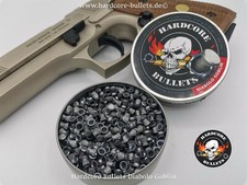 500 x Hardcore Bullets Diabolos 4,5mm für Luftgewehr & Luftpistole 