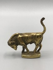 Alte Massive Messing Figur