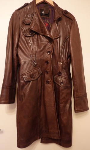 Damen ledermantel gipsy s - damen, gr.